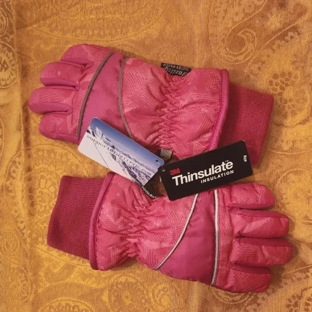 3M Thinsulate Kids' Pink Mittens
